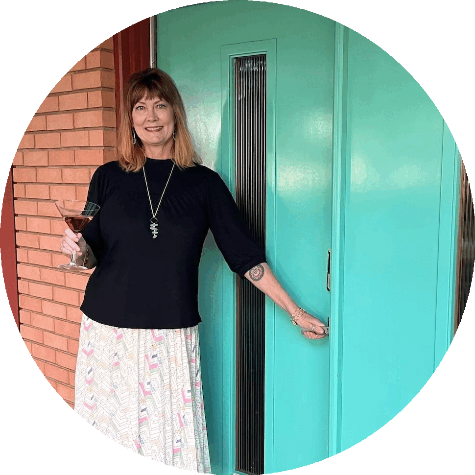 Shelley, Your Host at Stardust Retro Retreat - A Mid-Century Modern vacation rental in Coleman, Texas - 3 bedrooms on 2 acres